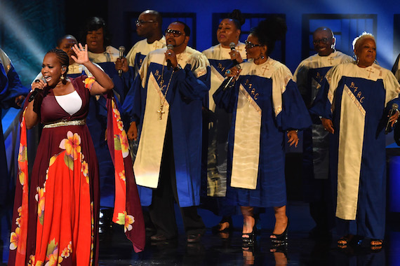 Tina Campbell performs during the NMAAM 2016 Black Music Honors. Photo: Jason Davis/Getty Images for National Museum of African American Music