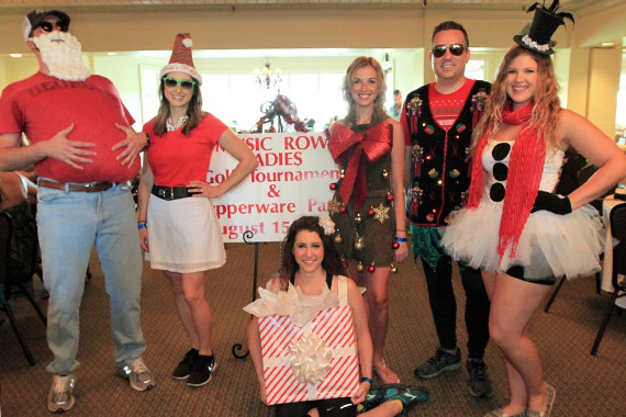 Pictured (L-R): Liz Rose Music's Brad Beausir, Razor & Tie's Kaeli Lafferty and Jen Duke, Big Yellow Dog's Lauren Funk, Catch This Music's Brandon Perdue and Dan Hodges Music's Michelle Attardi.