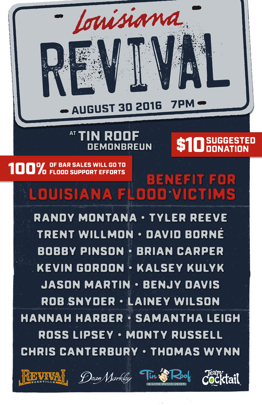 Louisiana Revival poster