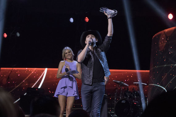 Brett Kissel with Kelsea Ballerini. Photo: Grant W. Martin Photography