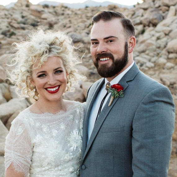 Cam and Adam Weaver. Photo: Anna and Gregory Woodman for Woodman Weddings 