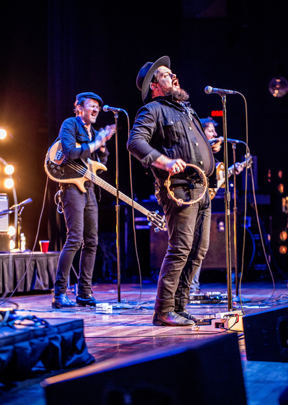 Nathaniel Rateliff & The Night Sweats. Photo: Chad Crawford Photography