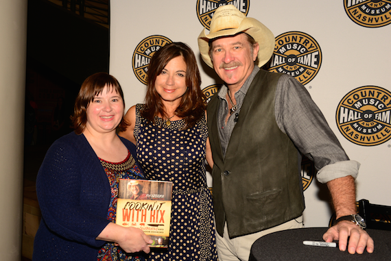 Pictured (L-R): Country Music Hall of Fame and Museums Colette Huff, Donna Britt, Kix Brooks (photo: Beth Gywnn) 