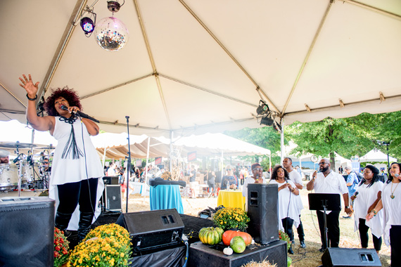 Gale Mayes and her Gospel Brunch. Photo: Charles Reagan Hackleman