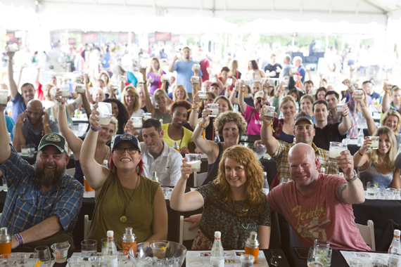 Tasting session cheers. Photo: Cambria Harkey