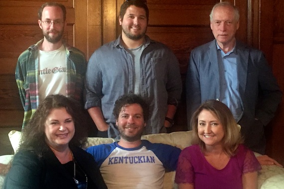 Pictured (Front Row, L-R): Wendi Crosby York, VP of Publishing Administration, Major Bob Music; Josh London; Tina Crawford, VP, Major Bob Music. (Back Row, L-R): Frank Reynolds, Copyright Admin. Asst., Major Bob Music; Chandler Thurston, A&R Coord.; Major Bob Music; Bob Doyle, CEO/President, Major Bob Music