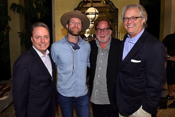 Pictured (L-R): BMI's Jody Williams, Drake White, CAA's Rod Essig, The Country Music Hall of Fame and Museum's Kyle Young. Photo: Mike Windle, Getty Images for the Country Music Hall of Fame and Museum