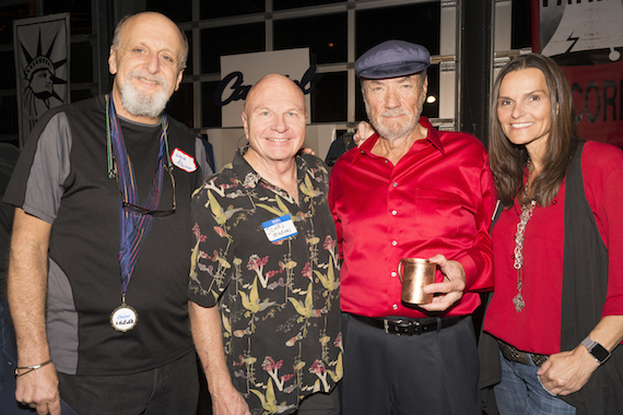 Pictured (L-R): Wayne Halper, John Mason, Jimmy Bowen and Bianca Mason.