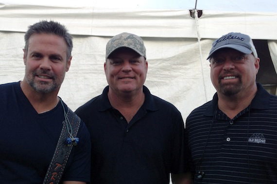 Troy Gentry, John Michael Montgomery, Eddie Montgomery.