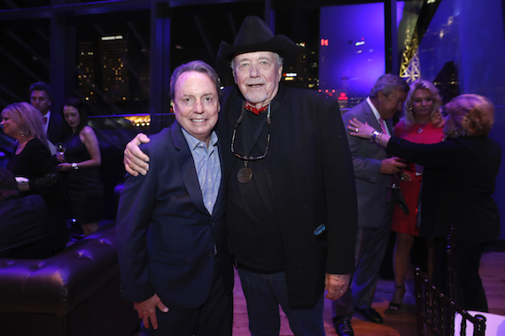 CMA Board member Jody Williams and Hall of Fame member Bobby Bare at the 2016 Medallion Ceremony at the Country Music Hall of Fame and Museum on Sunday, Oct.17, 2016.