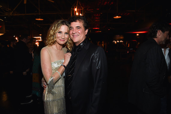 Jennifer Nettles danced the night away with Scott Borchetta. Photo: Rick Diamond/Getty Images for BMLG 