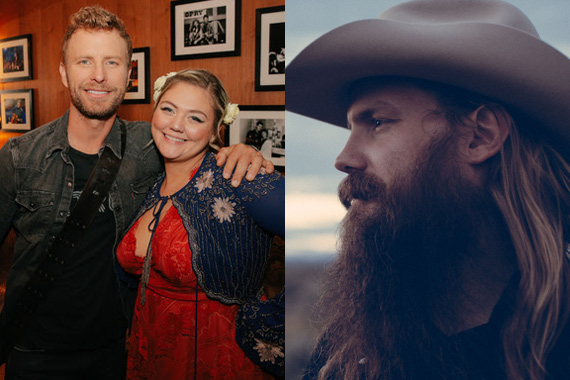 Pictured: Dierks Bentley, Elle King, Chris Stapleton