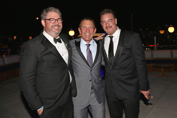 Pictured (L-R): Jay Williams, Greg Oswald and Rob Beckham. Photo: Leah Puttkammer/Getty Images for WME