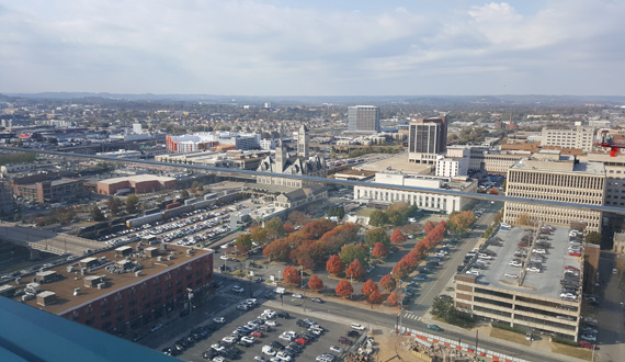 Nashville Westin's Northwest view. Photo: Bev Moser/Moments By Moser