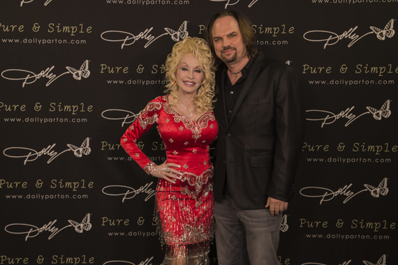 Dolly Parton and MusicRow Publisher Sherod Robertson