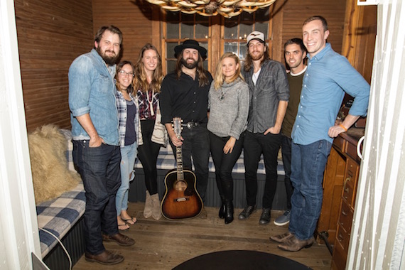 Pictured (L-R): Jake Gear, Sea Gayle; Sam Sanders, The Shotgun Seat; Annie Dineen, The Shotgun Seat; CJ Solar; Hailey Whitters; Nick Gibbens; Scott Holmes, The Shotgun Seat; Joe Clarkson, Taylor Strategy 