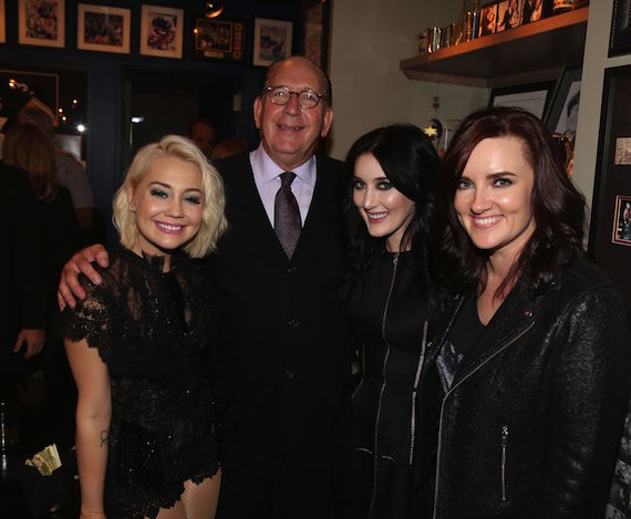 Warner Music Nashville Chairman & CEO John Esposito celebrates the BMI Awards with his annual cocktail party hosting artists and managers on Tuesday evening. Espo joins CMT Next Women of Country honorees and WMN artists RaeLynn, Aubrie Sellers and Brandy Clark 