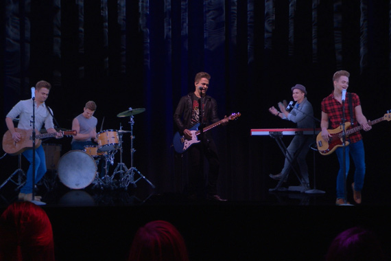 Hunter Hayes Hologram. Photo: ABC