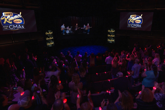 Hunter Hayes hologram at Nashville's CMA Theater. Photo: ABC