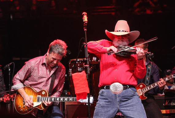 Charlie Daniels performs. Photo: Terry Wyatt/Webster PR