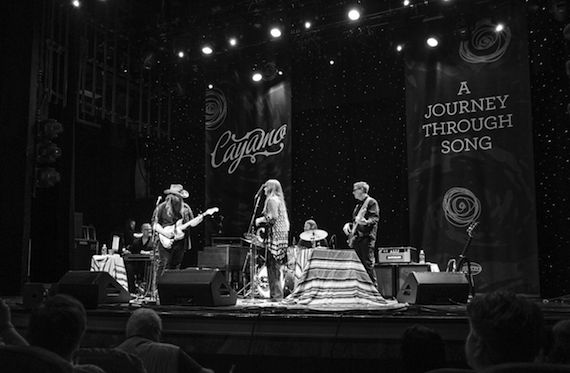 Chris Stapleton and Morgane Stapleton perform during a Sixthman cruise outing. Photo: Will Byington