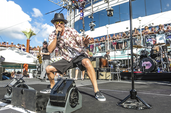 Kid Rock performs on his cruise during 2016. Photo: Will Byington