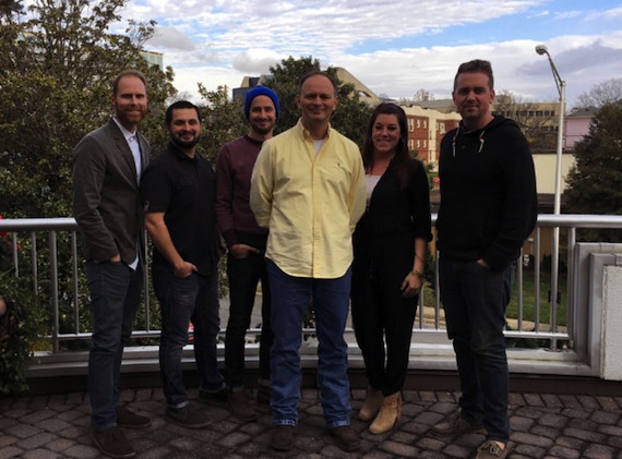 L to R- Word Publishing Staff and Tony Wood: Trevor Mathiesen, Jonathan Mason, Joel Timen, Tony Wood, Janine Appleton, Josh Bailey